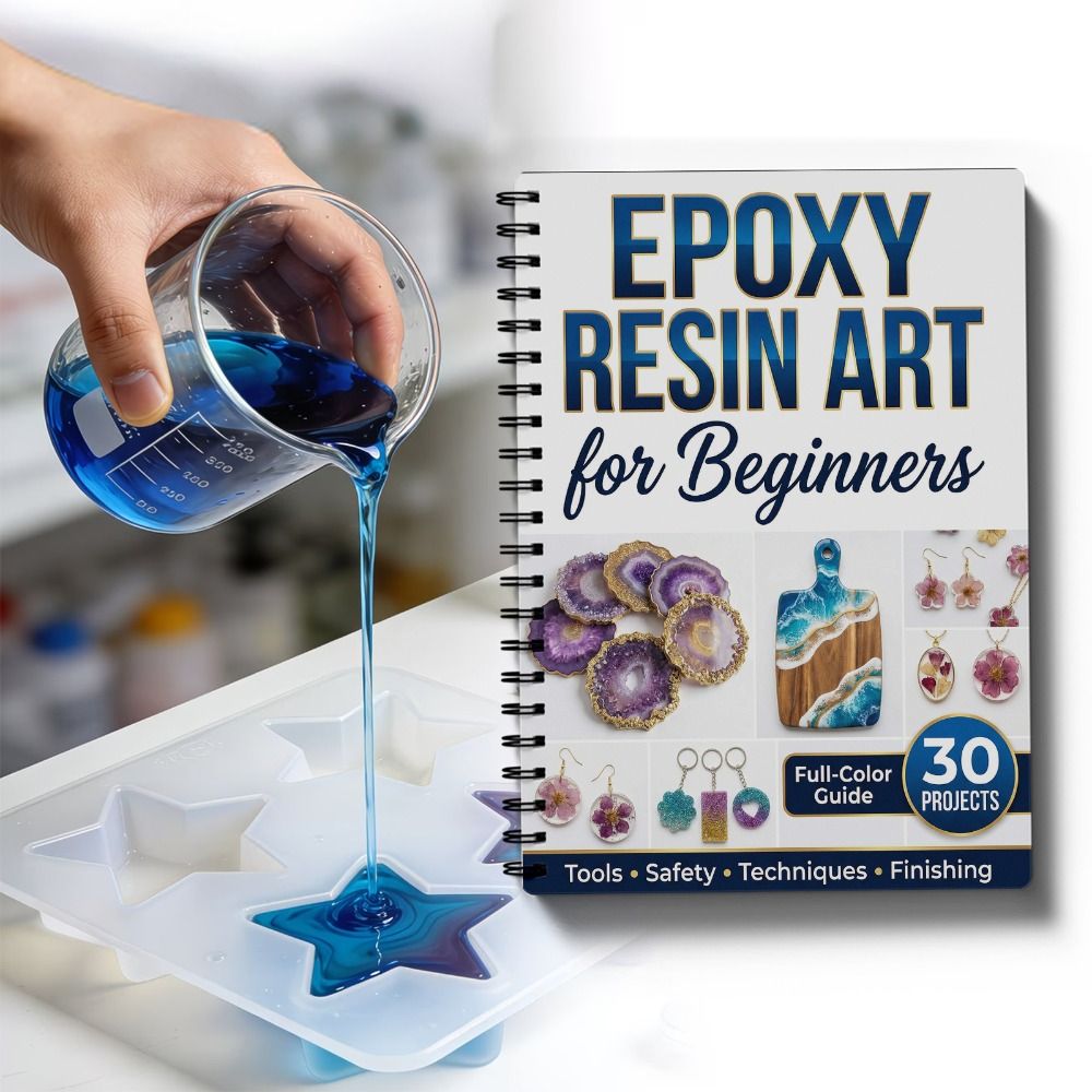 Resin Art Tutorial - Manual Paso a Paso para Arte