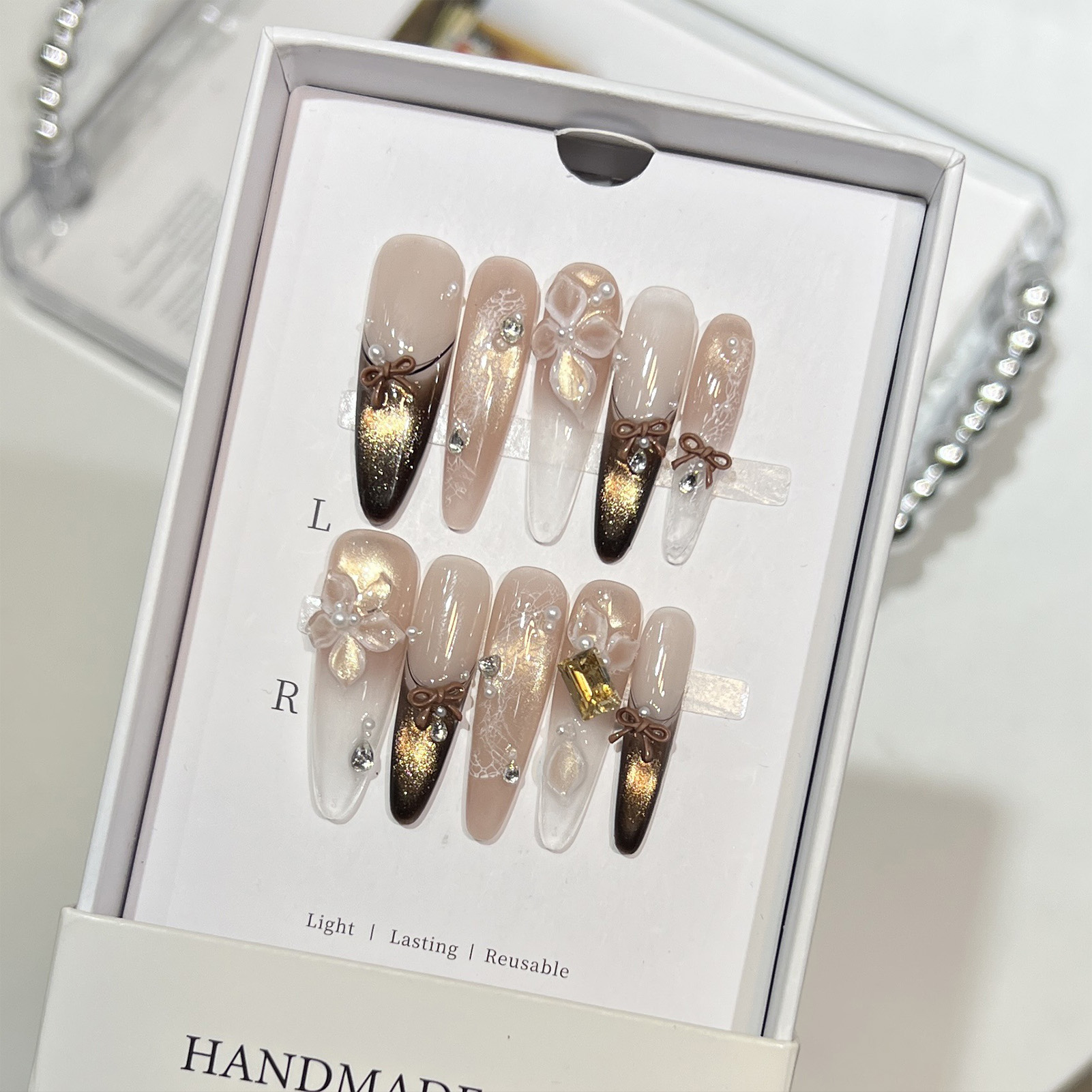 Resin Art Design For Wedding - 10 Uds. De estampado de ojo