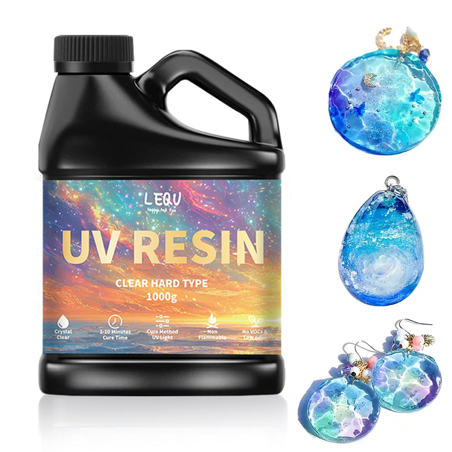 Resin Art Epoxy - Pegamento de resina epoxi UV, adhesivo