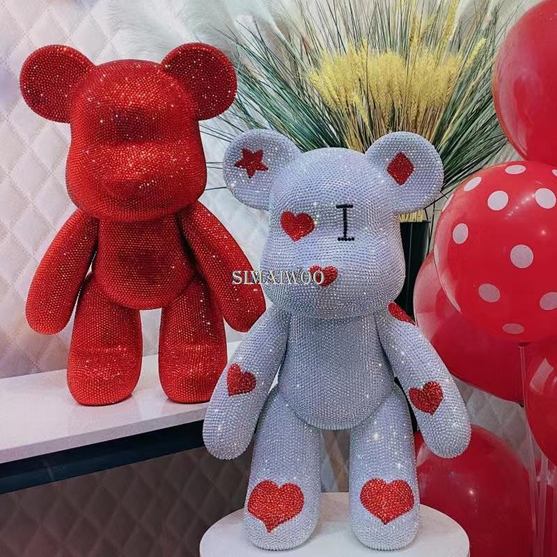 Estatua de oso de boda con dia - Resin Art Design For Wedding reseña y precio