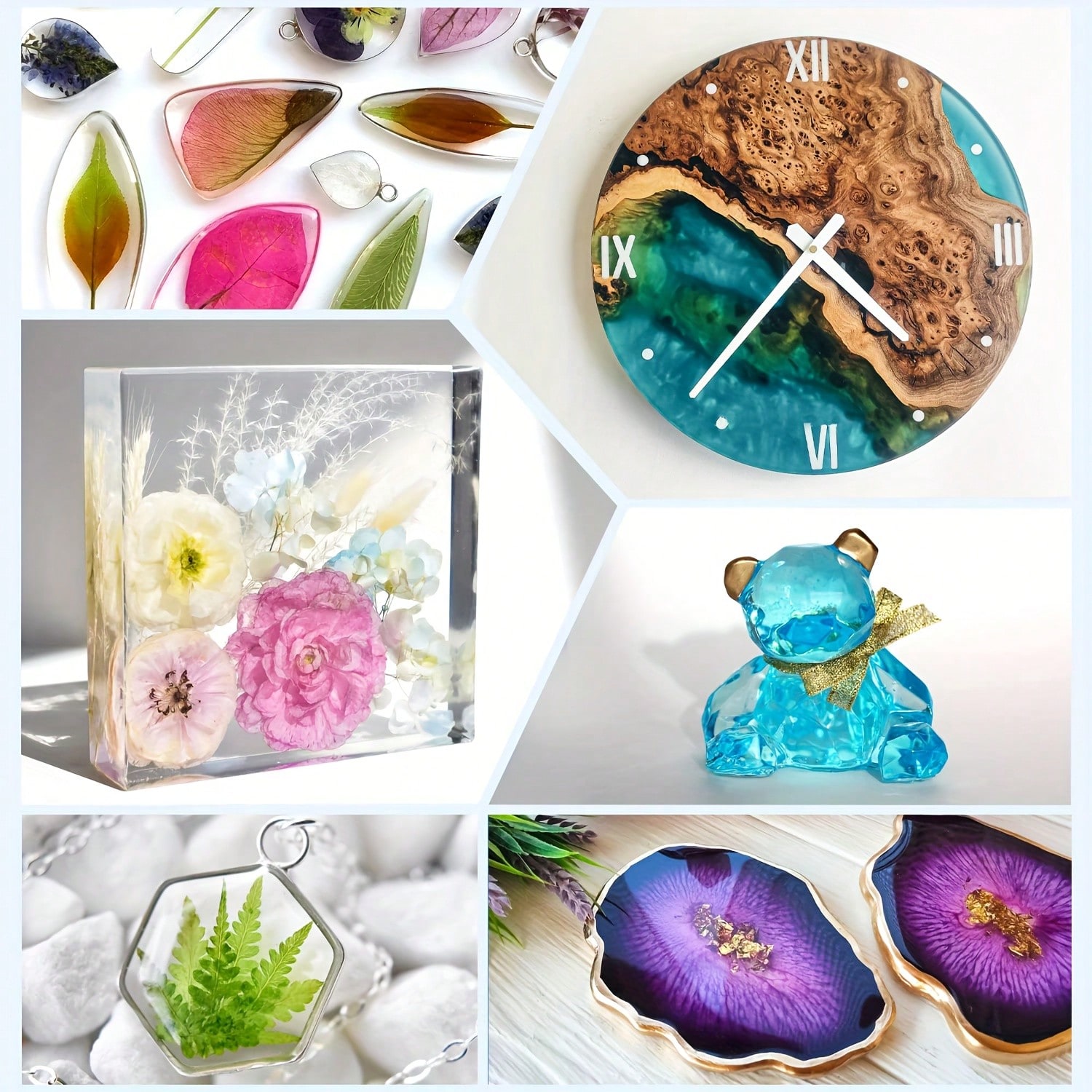 Kit de Resina Epoxi Transparen - Resin Art Epoxy reseña y precio