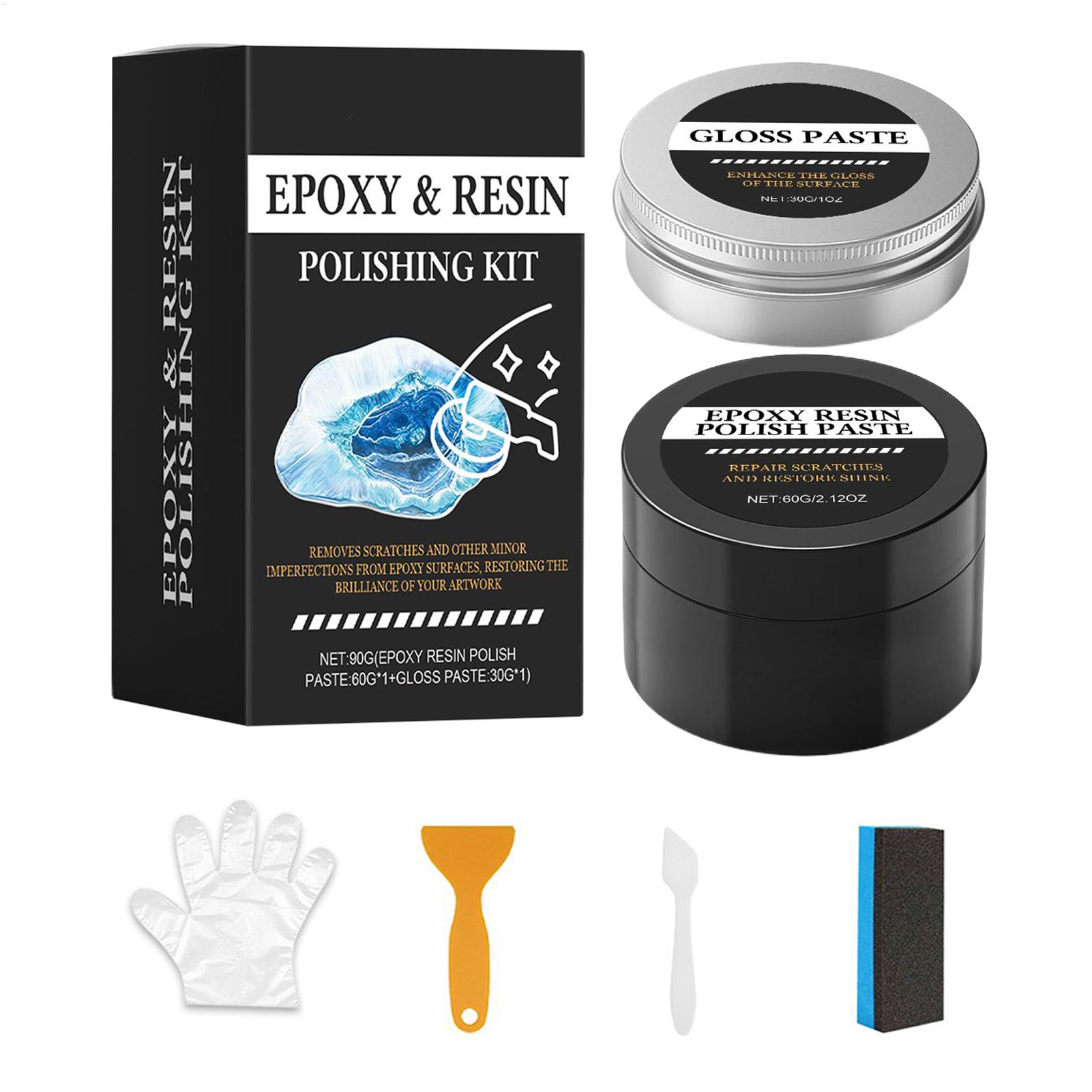 Pasta de pulido de alto brillo - Resin Art Epoxy reseña y precio