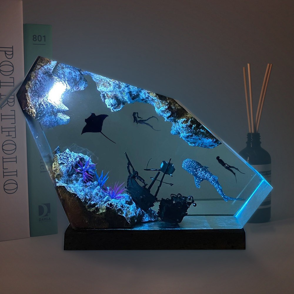 Arte de madera de resina marin - Resin Art Design For Wedding reseña y precio