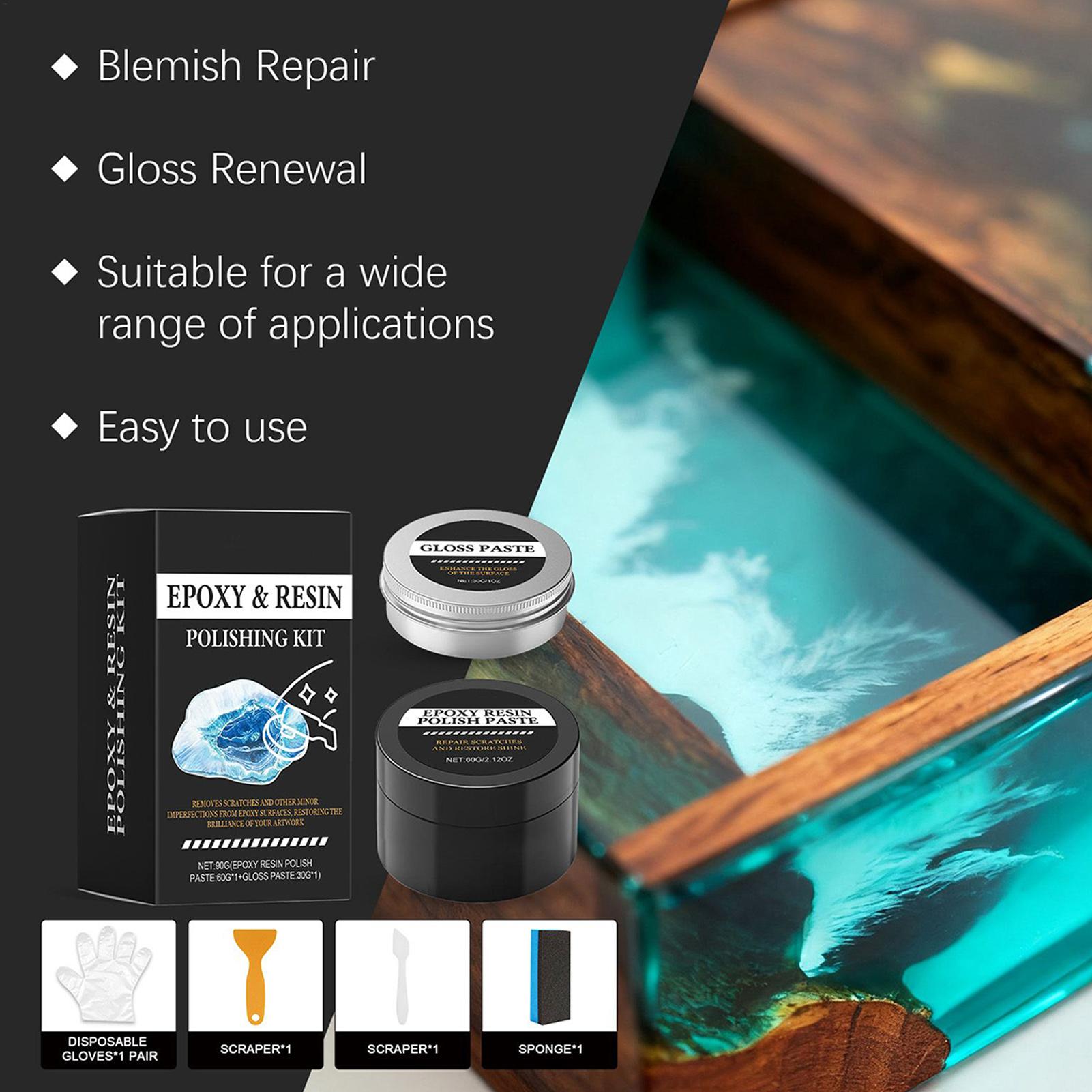 Kit de Pulido de Resina Epoxi  - Resin Art Epoxy reseña y precio