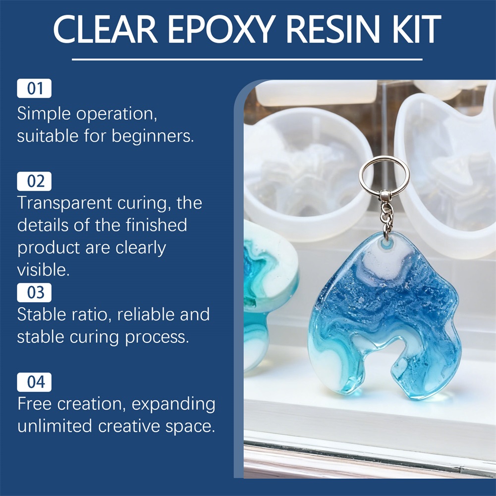 Resina epoxi transparente para - Resin Art Epoxy reseña y precio