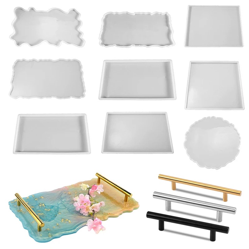 Bandeja de resina epoxi, molde - Resin Art Epoxy reseña y precio