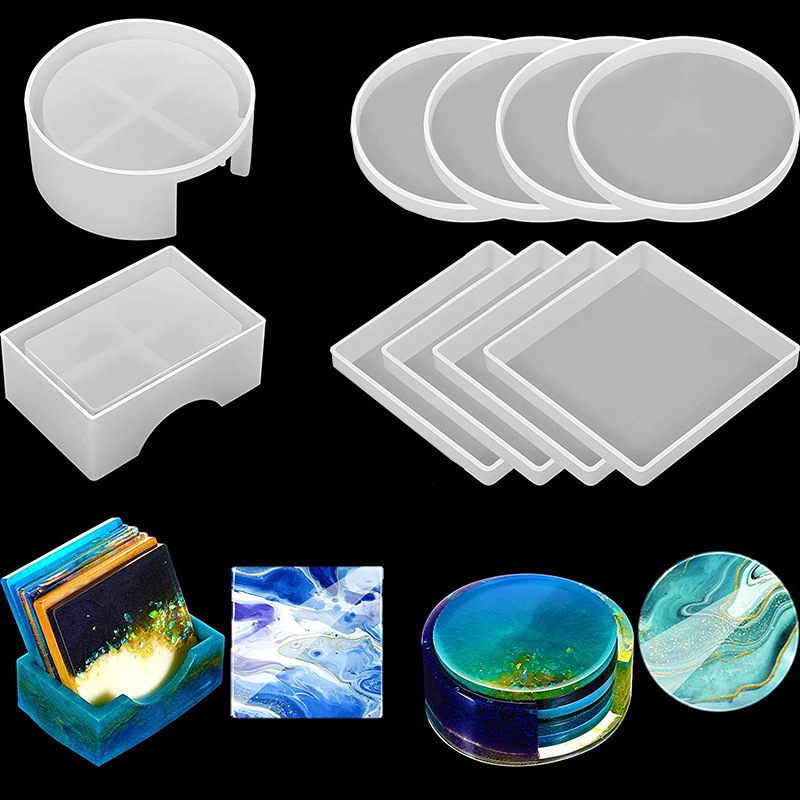 Molde de silicona para posavas - Coaster Mold Square reseña y precio