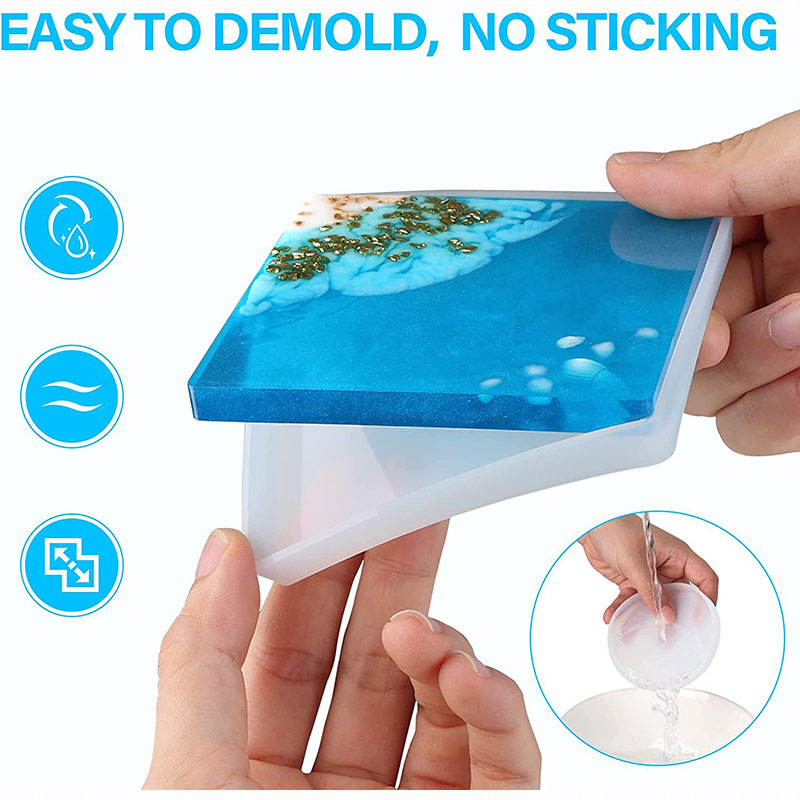 Molde de silicona para posavas - Coaster Mold Square reseña y precio