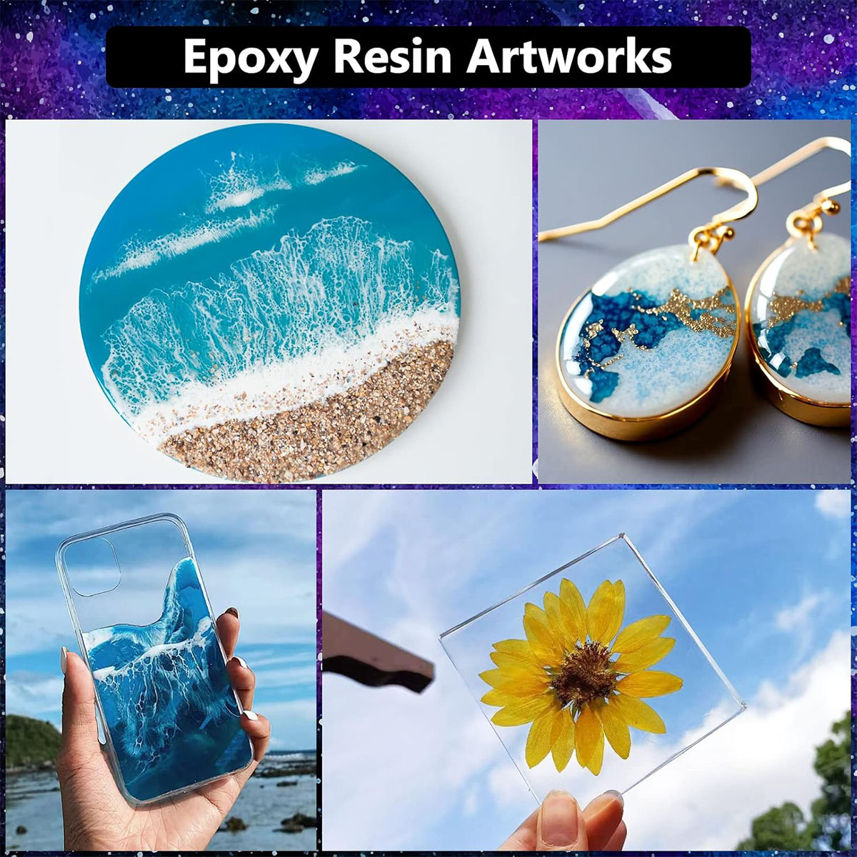 Kit de resina Epoxy transparen - Resin Art Epoxy reseña y precio