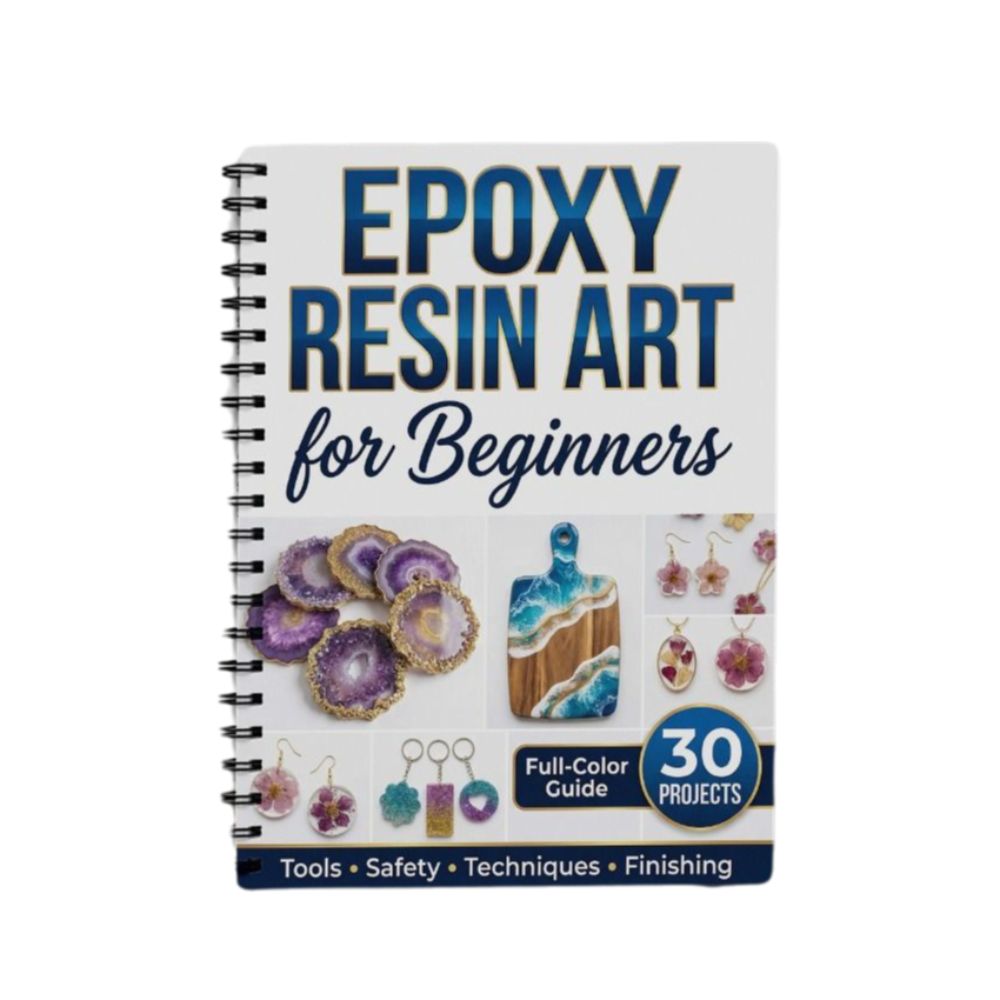 Manual de Arte con Resina Epox - Resin Art Tutorial reseña y precio