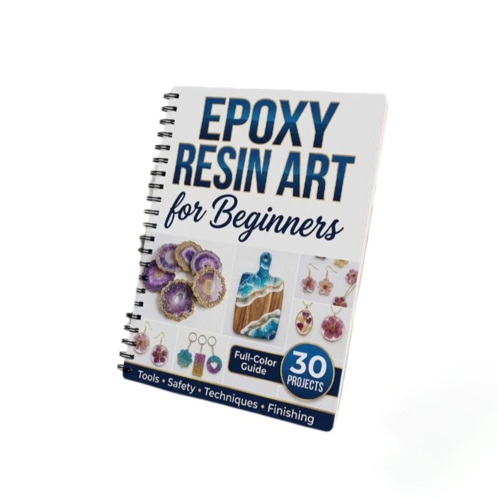 Manual de Arte con Resina Epox - Resin Art Tutorial reseña y precio