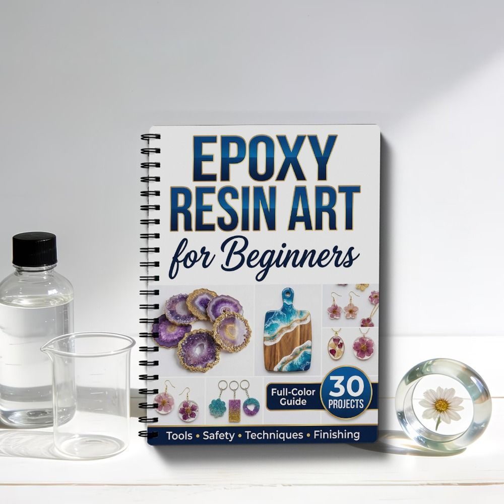Manual de Arte con Resina Epox - Resin Art Tutorial reseña y precio