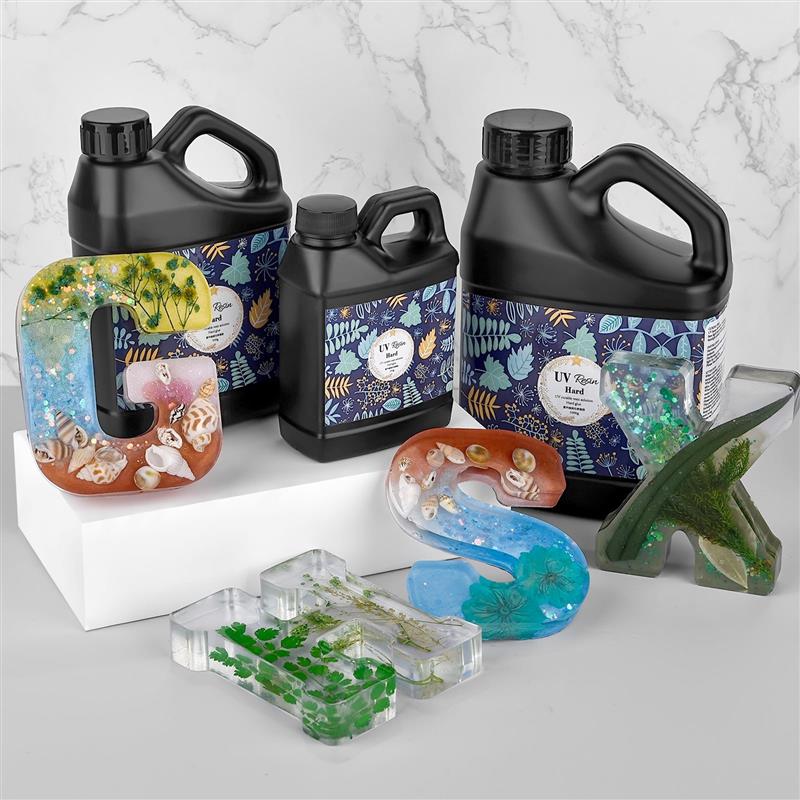 Resina UV transparente, gran c - Resin Art Epoxy reseña y precio